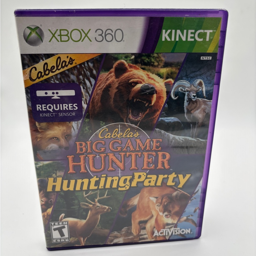 Cabela's Big Game Hunter: Hunting Party for Xbox 360 - Purple and Orange